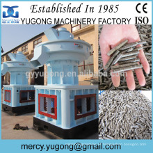 Yugong Factory Independent Lubrification sistema pellet máquina para madeira / CE Aprovado pellet máquina de madeira de pinho